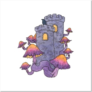 Mushroom Castle Posters and Art